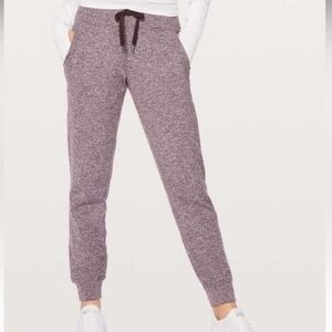 Lululemon Ready To Rulu joggers, Black Cherry / Black Cherry, 6
